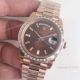 New Upgraded Swiss 2836 Rolex Day-Date II Watch Rose Gold Brown Dial (3)_th.jpg